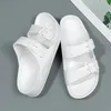 Brand Women Men Slifors Shoet Sandal Beach Casual Shoes Eva Slides Flipflop Summer 2023 Mens Y240417
