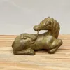 Decorative Figurines Archaize Brass Horse Small Crafts Statue