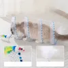 Spielzeug Katzen Spielzeug Katzen -Tunnel Katzen Teaser Langstange bissfeste sich selbst hohe Langeweile Mäuse Feather Abneigung Kugelkätzchen Vorräte