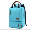 Zaini con zaino maschile zaino per laptop casual viaggio per esterno impermeabile e antitheft oxford tessuto grigio donna rossa forma zaino leggero