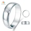 Rings Pavone a stella da uomo della fede da donna Solid 925 Gioielli ad anello in argento sterling CFR8050
