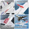 Electric/RC Aircraft Airbus A380 RC Airplane Drone Toy Remote Control Plane 2.4G Vaste vleugel Vliegtuig Outdoor Aircraft Model voor kinderen Boy Aldult Gift T240422