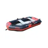 Tillbehör Solar Marine Factory Direct 230 cm 3 Person PVC Uppblåsbar båtfiske Kajak kanot Luftmatta med tillbehör med tillbehör