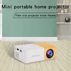 YG300 kan anslutas till Mobile Projector Mini Portable Highdefinition Outdoor Lämplig för hemmabiobruk 240419