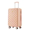 Ручные, 20/22/24''26-дюймовый багаж, набор для путешествий на колесах, катящийся багаж, розовое золото.