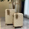 Luggage Suitcase Password Trolley Case Extend Large Capacity Luggage Scratch Proof Suitcases Unisex Cabin Travel Bag Rolling Luggage Set