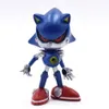 Figuras de brinquedos de ação Novo conjunto inteiro Venda Sonic Tails Werehog Ação Figuras Blue Shadow Doll Cartoon Fatuetas colecionáveis bonecas infantis Kids Hedgehog Toy T240422