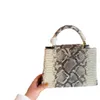 Tote bag high definition Fashion Large Capacity Python Pattern Killer Commuting Single Crossbody Handheld Womens