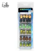 Accessori Pospette da pesca a mosca set 24 pezzi 24 pezzi artificiale Insetto a secco che lega Kit Flies Flies Bassbow Troutfishing Assortment Fly Fish