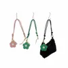 veckad underarmsäck söt rutig koreansk stil bubbla handväska fr hängen fast färg vikmolvmolv flickor o426#