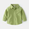 T-shirts vidmid-lente en herfstkleding, nieuwe kinderwitte shirts, jongens en meisjes shirts, shirts p6565