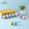 Toys Cat Colorful Cotton Rep Weave Ball Teaser Spela Tugga Scratch Catch Toy Interactive Scratch Funny Chew Toy for Pet Cat Dog