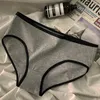 Mutandine femminili slip slipocali giapponesi sportivi slip a vita medio puro cotone trasparente a comodo mutande da bagno triangolo