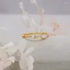 Cluster Rings Lamoon Wedding Opal Women Accessories 925 Sterling Silver Gold Plated Bijoux Handgjorda lyxringsmycken RI270