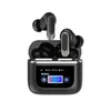V8 TWS Bluetooth 5.4 Écouteurs ANC Annulation de bruit Ambient Sound A9 Pro sans fil Écouteur Écouteur LED Charger du chargeur