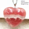 Colliers Natural Rose Rose Rhodochrosite Pendant Gemstone Femmes Collier Rhodochrosite RhodochroSTIS Love Love 925 Sterling Silver Aaaaa