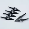 Acessórios 120 Grãos Arqueiros de aço de alto carbono Broadheads para arco -flecha composto de pesca de pesca arco de arco Recos