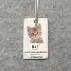 Decorative Figurines Custom Po Luggage Tag Personalized Metal Traveler Bag Tags Suitcase Identifier Label Baggage Travel Accessories