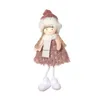 Decorações de Natal Árvore pendente de pendente Elk Santa Snowman Pink Doll Christma Decoração Merry Decor Presente Xmas Noel Navidad Favor Delive Delive Dhgys