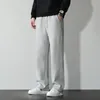 Herbst Casual Jogenthose Männer Jogger 100% Baumwolle Solid Farbsporthosen Männliche Marke Hochqualität übergroße Hosen Männer 240410