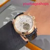 AP Titanium Watch 18K Rose Gold Chronograph Tourbillon Automatic Mechanical Mens Watch 26010OR.OO.D088CR.01