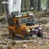 Auto D1RC D90 Defender Camel Trophy 1/10 Scala Offroad Crawler Remote Control Truck per auto di grado RC di grado per adulti, giocattolo modello elettrico