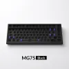 Keyboard Akko Monsgeek MG75W / MG108W Zestaw klawiatury 75% 83 Key Hotswap Mechanical Gaming Zestaw klawiatury PRZEWIDY