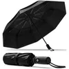 Automatischer Regenschirm 20 Knochengradienten hoher Aussehen Vinyl Dual Sunscreen Regenschirm