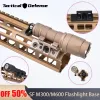 Scopes Surefir M300 M600 Mini Scout Light SF M300A M300U Wapen Krachtige zaklamp Tactische jachtpistool Dual Function Switch MLOK Keym