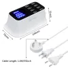 Control 8 Ports Multi USB Charger Hub Quick Charge 3.0 USB Wall Charger voor Smart Mobile Phone Snel oplaad Dock Station EU US UK PLUG