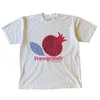 Japansk sommardesign Fruit Print Classic Retro T-shirt Casual Harajuku Högkvalitativ par toppar Hip-Hop Loose Unisex Y2K 240422