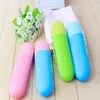 Travel Toothbrush Toothpaste Case Cover Holder Portable Hiking Camping Toothbrush Storage Box Wash Cup Cosmetic Capsule Case