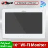 Câmeras Dahua Multilanguage VTH5241DWS2 Original 10 polegadas TFT WiFi Indoor Monitor Vídeo Intercom