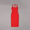 Red Sexy Cutouts Women Ladies Summer Ladage Dresses Street Street Star Super Ig Hot Sale Party Slim Bodycon Dress Free HL5927