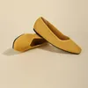 Casual Shoes Flat Solid Color Shallow Women's Sticked Comfort Female Ballet Flats Women 2024 Simple Non Slip