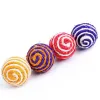 Toys Toys for Cats Cats Multicolored Stripe Ball Sisal Kitty Fun Cat Toy Ball Cat Scratcher Ball Ball Toy Products Pet Products Cat fournit 4,3 cm