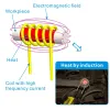 Peças kit de aquecedor de indução magnética solary 1000W 110V para calor de indução de calor sem chamas automotivo Ferramenta de mão 1kW