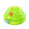 Toys Funny Cat Pet Toy Cat Toys Intelligence Triple Play Disc Cat Toy Balls Ball Toys Pets Green Orange Cat Toys Interactive