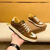 Sneaker run shoes Womens luxury Genuine Leather outdoors flat Casual Mens Designer top quality loafer vintage 2024 New style tennis Low sports trainer walk hike gift