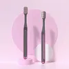 Yüksek kaliteli yumuşak kıl yetişkin silikon kömür nano diş fırçası ağız bakımı nano antibakteriyel diş fırçası diş oral bakımı