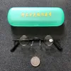 cubojue small round reading glasses 100 150 200 250 300 glass lens narrow nerd spectacles eyeglasses frames 240415