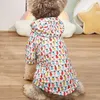 Hondenkleding 2024 Spring Pet Hoodie Sports sweatshirt voor kleine middelgrote outfits Leuke honden jassen jas Yorkshire kleding