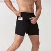 Desgin yoga shorts vêtus à sweat à sweat à sweat à sweat à sweat à sweat de fitness pour hommes