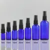 Garrafas de armazenamento 100pcs muito 100 ml Cobalt Blue Glass Lotion Botty Packaging