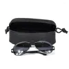 Sacs de rangement Lunettes pour hommes Boes de soleil Sac de coque de protection à fermeture éclair Protecteur portable