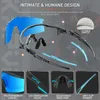 Spolaryzowane okulary rowerowe MTB Sports Running Sunglasses Men Mężczyznę rowerowe rowerowe gogle narciarskie wędkarstwo