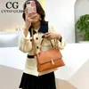 Сумки для плеча CVVO GLMC Summer Style Bag Ladies Sumbag Simbag Hit Color Messenger Соответствует женскому солидному PU