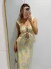 Vestidos casuais básicos Vestido de saia superior para o vestido de saia da primavera de primavera maxi vestido longo traje combinando boho praia vestidos vestidos roupas 2024 240419