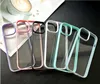 Hard Acrylic Candy Color Shockproof Phone Case For iPhone 15 14 13 12 11 Pro Max X XS XR 8 7 Plus Mini Transparent Cover