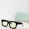 Diseñadores Box Gafas de sol Placa clásica Marco de fibra de acetato de ojo de gato nunca desactualizado combinado con lente de poliamida OW40001U Gafas de sol neutras de alta gama